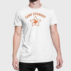 Kristen Stewart Camp Stewart Graphic T-Shirt Celebrity Meme Fan Gift Casual Tee